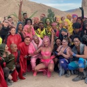 Lady Gaga showed how screaming she takes an ice bath